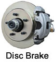 pontoon trailer disc brake