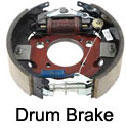 pontoon trailer drum brake